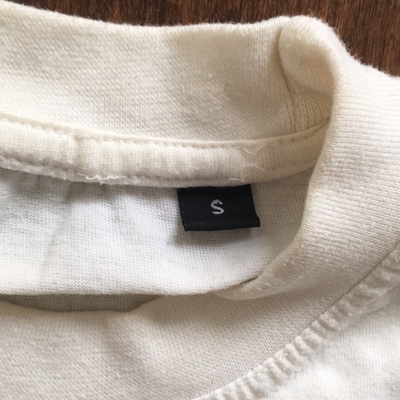 I love London white tee small oversize tshirt top - Picture 3 of 3